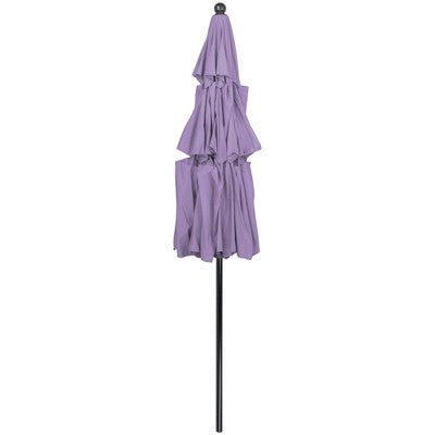  Northlight 9.75ft Outdoor Patio Market Umbrella With Hand Crank And Tilt, Purple