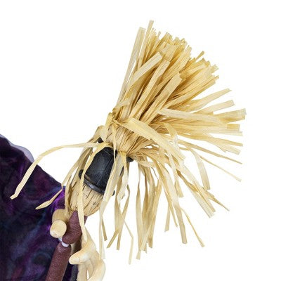  Northlight LED Lighted And Animated Witch Halloween Decoration - 5.5'