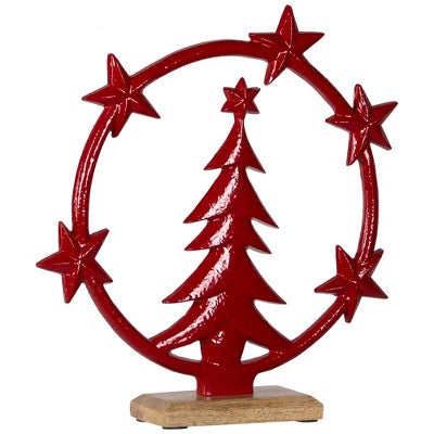  Northlight Star Bright Metal Tree Christmas Decoration - 12"