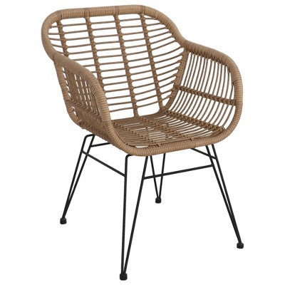  Northlight 3-Piece Coral Bay Rattan Outdoor Patio Bistro Set With Cushions