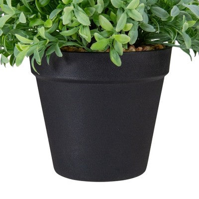  Northlight 7.5" Potted Green Artificial Boxwood Plant