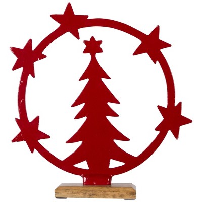  Northlight Star Bright Metal Tree Christmas Decoration - 12"