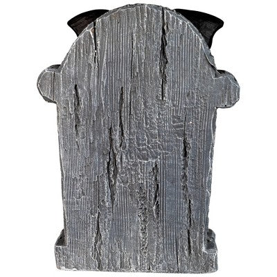 Northlight Lighted Flickering Beware Gravestone Halloween Decoration - 13.5" - LED Orange Light