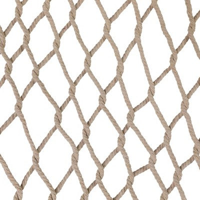  Northlight Lattice Macrame Rope Hammock With Wooden Bars - 74" X 59" - Cream