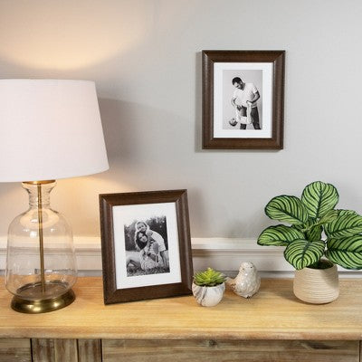  Northlight Wooden Picture Frames For 8" X 10" Photo - Dark Brown - Set Of 2