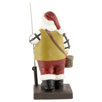  Northlight 8.5" Rustic Fisherman Santa Christmas Stocking Holder