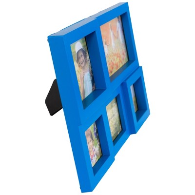  Northlight Blue Multi-Sized Puzzled Photo Picture Frame Collage Wall Decoration