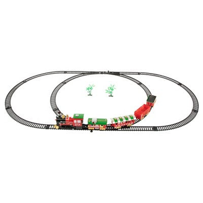  Northlight 21pc Red Battery Operated Lighted And Animated Classic Train Set