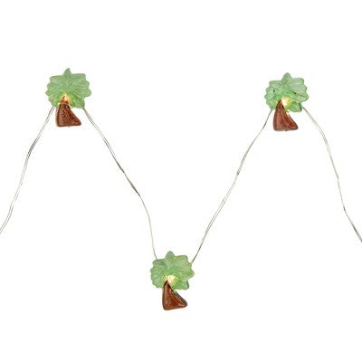  Northlight LED Palm Tree Fairy Lights - Warm White - 2.75' Silver Wire - 10ct