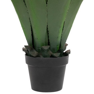  Northlight 26" Green Agave Americana Succulent Artificial Potted Plant
