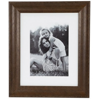  Northlight Wooden Picture Frames For 8" X 10" Photo - Dark Brown - Set Of 2
