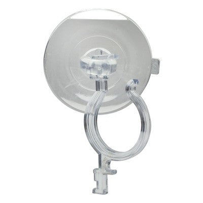  Northlight 7" Clear Jumbo Suction Cup Christmas Wreath Hook