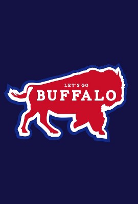  Northlight Red And White Let's Go Buffalo Outdoor House Flag 40" X 28"