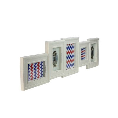  Northlight 34.5" White Multi-Size Collage Photo Picture Frame Wall Decoration