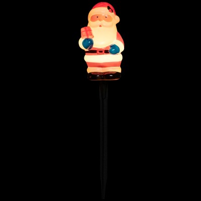  Northlight Lighted Santa Claus Christmas Pathway Markers - 16" - Set Of 4
