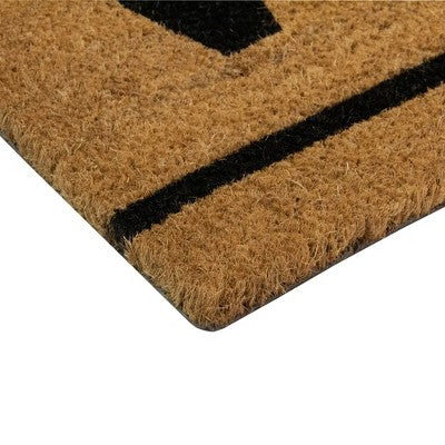  Northlight Natural Coir Outdoor Rectangular "Welcome" Doormat 16" X 48"