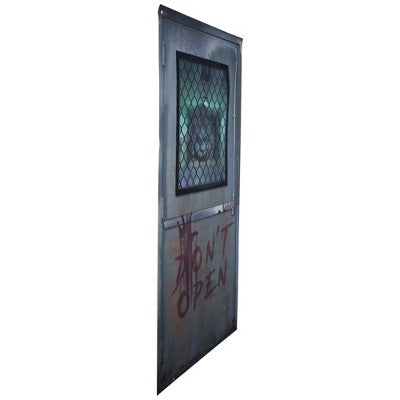  Northlight "Don't Open" Hospital Entryway Halloween Scary Door Decoration - 6'