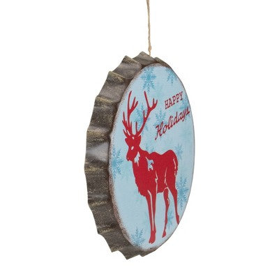  Northlight 12" Blue And Red Happy Holidays Christmas Wall Decor