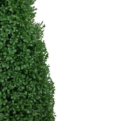  Northlight 30" Artificial Boxwood Cone Topiary Tree With Round Pot, Unlit