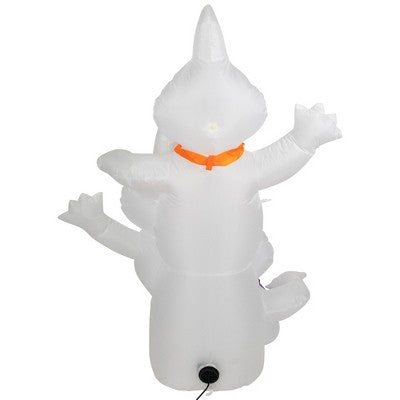  Northlight LED Lighted Ghost Trio Inflatable Outdoor Halloween Decoration - 3.5'- Warm White Lights