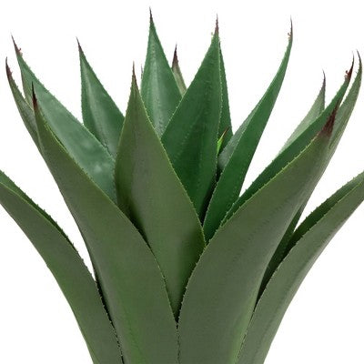  Northlight 26" Green Agave Americana Succulent Artificial Potted Plant