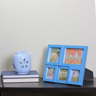  Northlight Blue Multi-Sized Puzzled Photo Picture Frame Collage Wall Decoration
