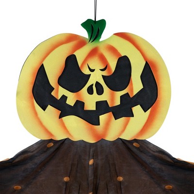  Northlight Scary Jack-O-Lantern Hanging Halloween Decoration - 11'