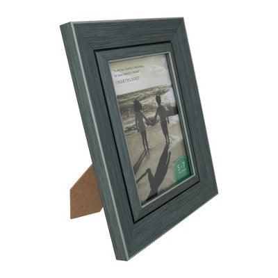  Northlight Classic Rectangular Picture Frame For A 5" X 7" Photo - 10" - Gray And Black