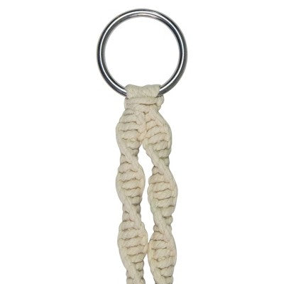  Northlight 21.75" Natural Rope Wooden Swing Chair