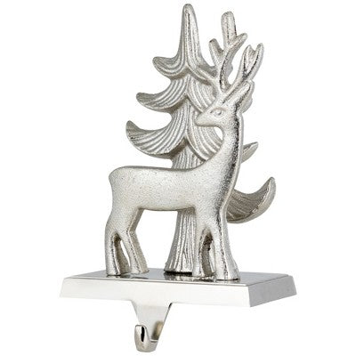  Northlight Reindeer And Pine Tree Christmas Stocking Holder - 7"