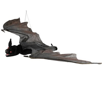  Northlight LED Lighted Animated Halloween Bat With Wings - 48"