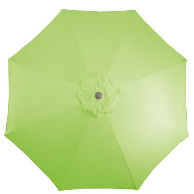  Northlight 9ft Outdoor Patio Market Umbrella With Hand Crank And Tilt, Lime Green