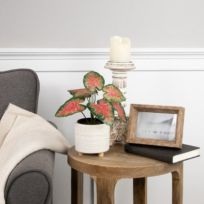  Northlight 8" Rohdea Spring Floral Artificial Potted Plant