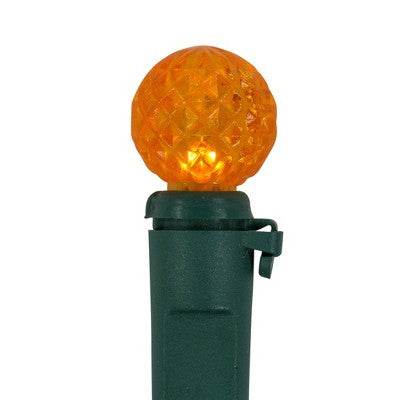  Northlight LED G12 Berry Christmas Lights - Multicolor - 16' Green Wire - 50 Ct