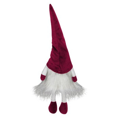  Northlight Lighted Sitting Gnome With Dangling Legs Christmas Decoration - 20"