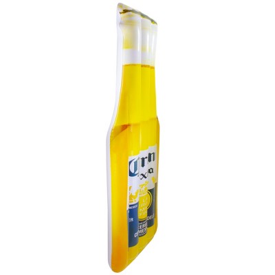  Northlight 86" Corona Yellow And Blue Inflatable Beer Bottle Pool Float
